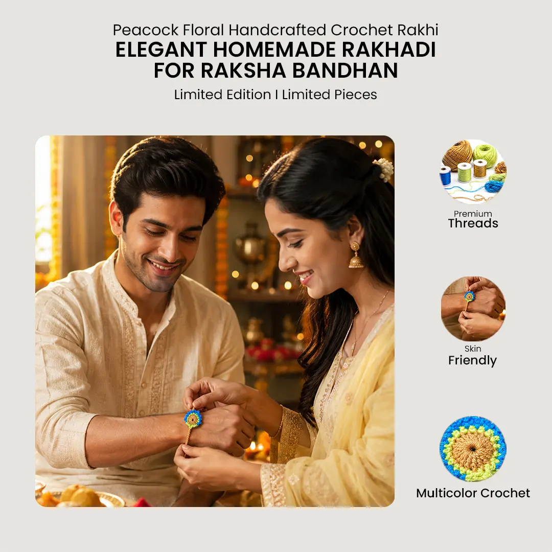 Hand-Woven Elegance For Sibling for Traditions